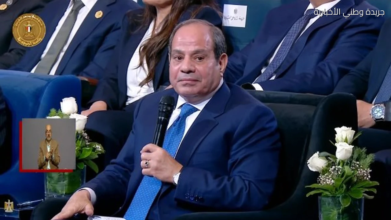 الرئيس السيسي هفضل أتكلم عن الاستقرار والأمن لحد ما أمشي من مكاني