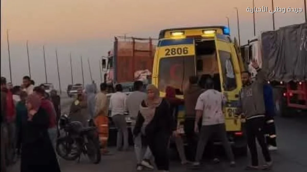 حادث ميكروباص مروع يتسبب في إصابة عدد من العمال بالقرب من كارتة حلوان