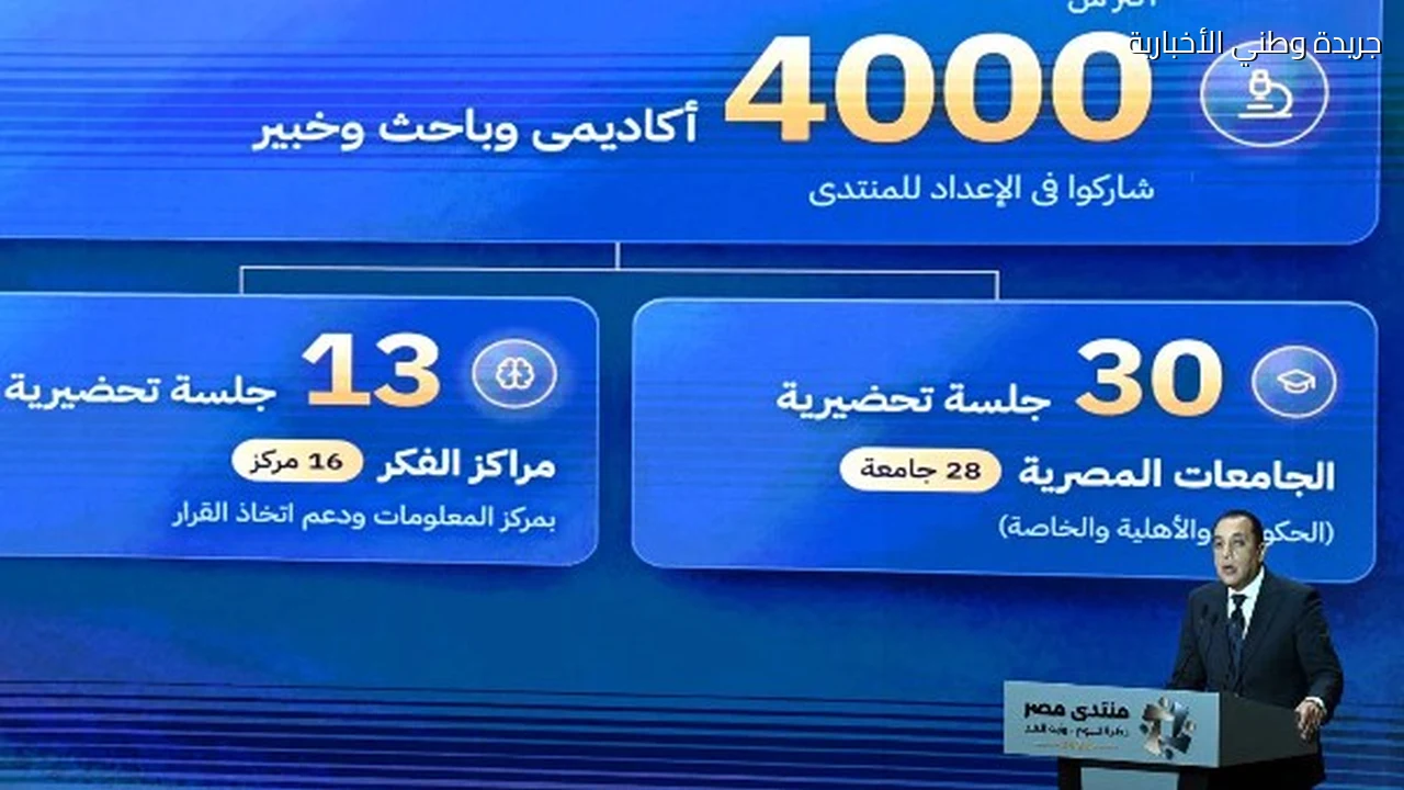 رئيس الوزراء: منتدى مصر 2026 سيكون للمواطن بطل الحكاية
