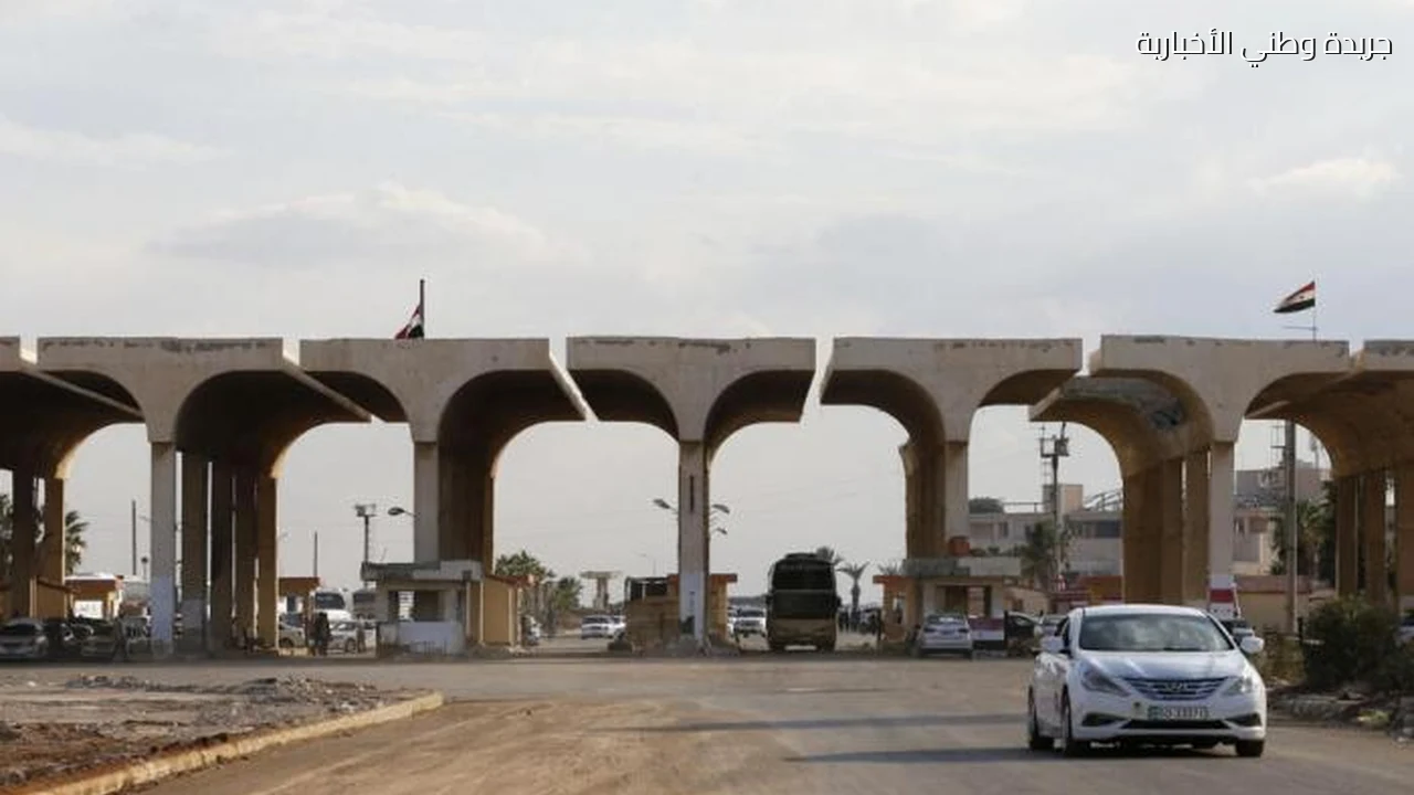 سوريا تغلق معبرا حدوديا مع الأردن عقب الغارات الجوية