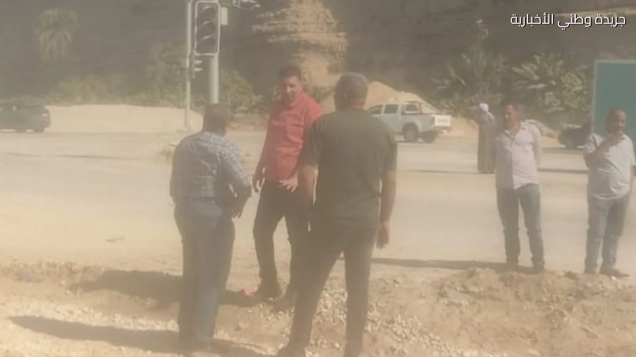 تحقيقا سيولة مرورية رئيس مدينة المنيا يتابع أعمال توسعة المدخل الشرقي