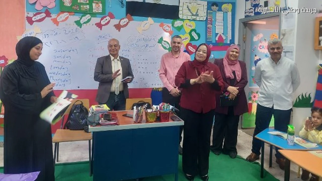 من الفصول إلى معارض الإبداع وفاء رضا تتابع امتحانات أكتوبر بمدارس دهب